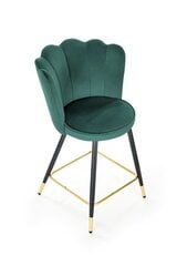 2-jų baro kėdžių komplektas Halmar H106, žalias kaina ir informacija | Virtuvės ir valgomojo kėdės | pigu.lt