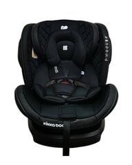 Automobilinė kėdutė Kikkaboo Stark Isofix, 0-36 kg, black kaina ir informacija | Autokėdutės | pigu.lt