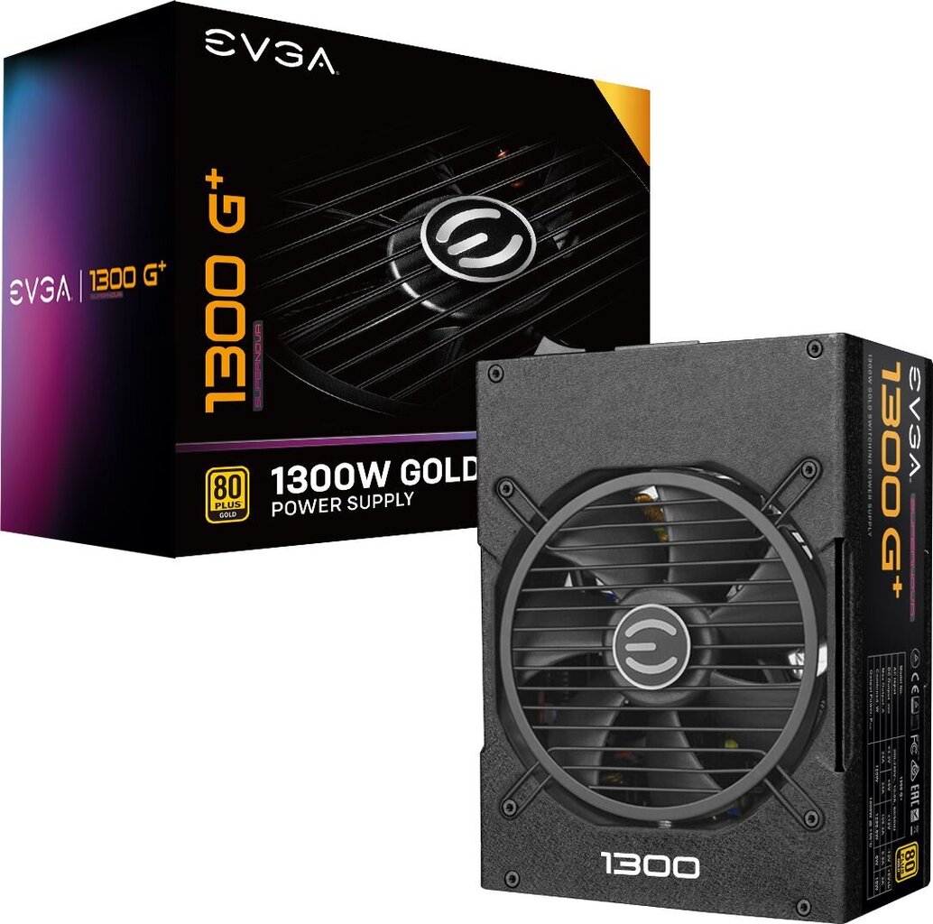 Evga SuperNOVA 1300 G+ kaina ir informacija | Maitinimo šaltiniai (PSU) | pigu.lt