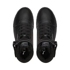Женские кроссовки Pumа Carina 385849*05, черные/белые, 4065449652704 цена и информация | Спортивная обувь, кроссовки для женщин | pigu.lt