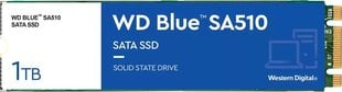 WD Blue SA510 WDS100T3B0B kaina ir informacija | Vidiniai kietieji diskai (HDD, SSD, Hybrid) | pigu.lt