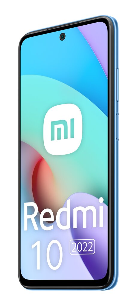 Xiaomi Redmi 10 2022 16.5 cm (6.5") Hybrid Dual SIM Android 11 4G USB Type-C 4 GB 64 GB 5000 mAh Multicolour kaina ir informacija | Mobilieji telefonai | pigu.lt