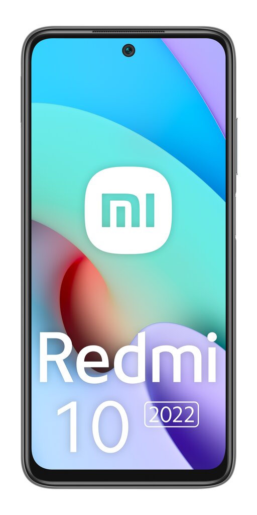Xiaomi Redmi 10 2022 16.5 cm (6.5") Hybrid Dual SIM Android 11 4G USB Type-C 4 GB 64 GB 5000 mAh Grey цена и информация | Mobilieji telefonai | pigu.lt