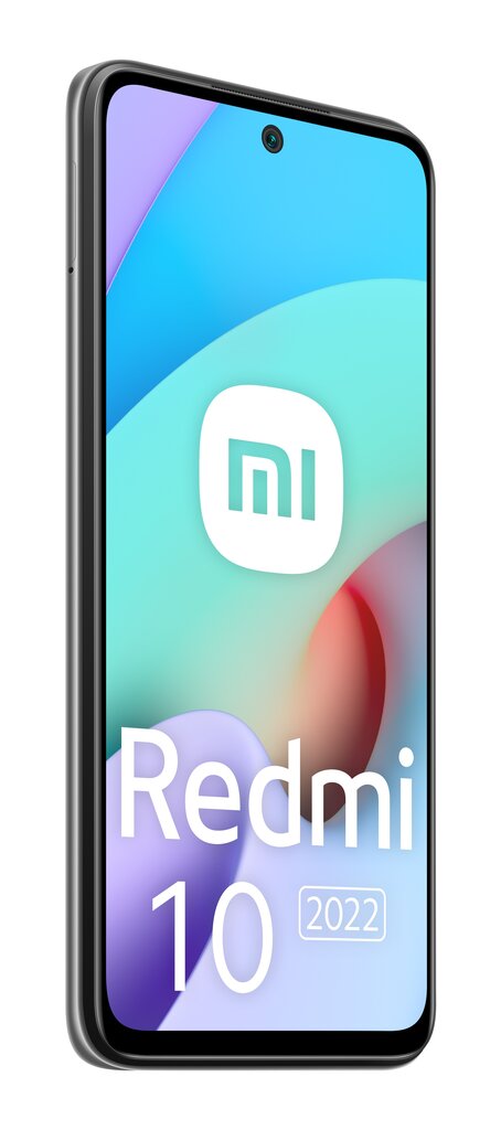 Xiaomi Redmi 10 2022 16.5 cm (6.5") Hybrid Dual SIM Android 11 4G USB Type-C 4 GB 64 GB 5000 mAh Grey kaina ir informacija | Mobilieji telefonai | pigu.lt