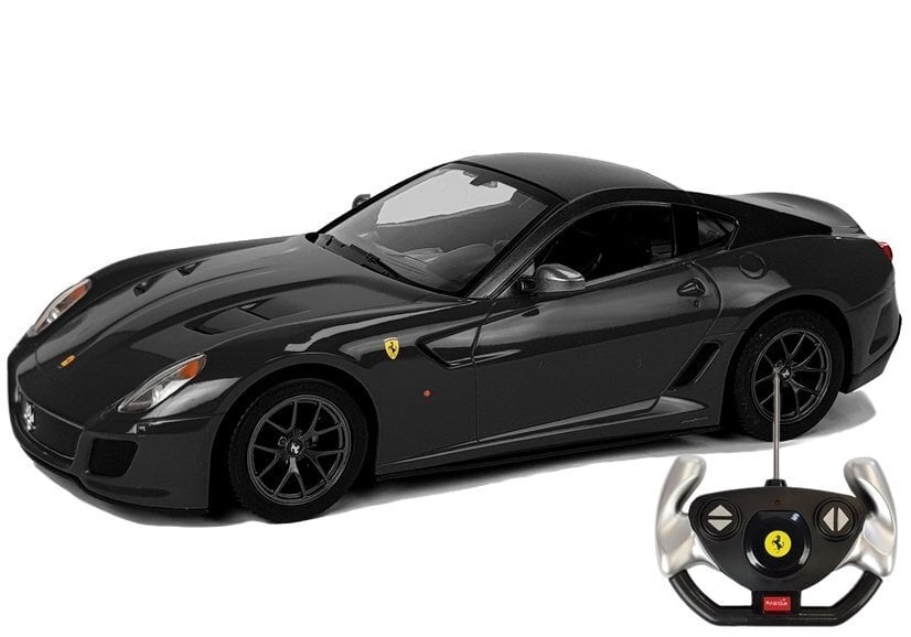 Žaislinis automobilis Rastar R/C Ferrari 599 GTO, juodas цена и информация | Žaislai berniukams | pigu.lt