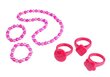 Grožio rinkinys kuprinėje mergaitėms Lean Toys, rožinis kaina ir informacija | Žaislai mergaitėms | pigu.lt