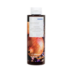 Dušo želė Korres Pomegranate Grove, 250ml kaina ir informacija | Dušo želė, aliejai | pigu.lt