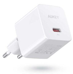 AUKEY PA-Y20S Minima Настенное зарядное устройство 1x USB-C Power Delivery 3.0 20 Вт цена и информация | Зарядные устройства для телефонов | pigu.lt