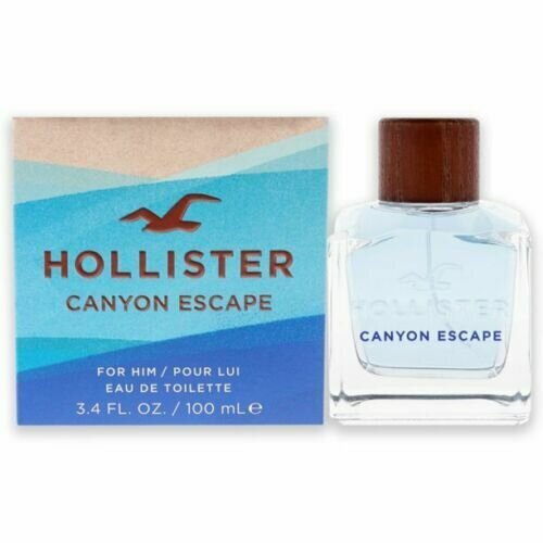 Tualetinis vanduo Hollister Canyon Escape Man EDT vyrams, 50ml kaina ir informacija | Kvepalai vyrams | pigu.lt