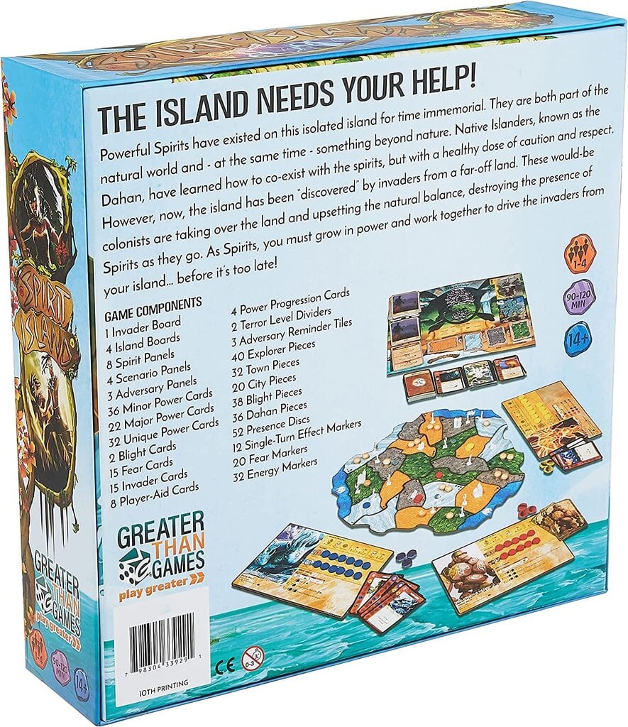 Spirit Island stalo žaidimas kaina ir informacija | Stalo žaidimai, galvosūkiai | pigu.lt