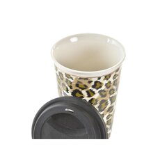 Кружка Mug DKD Home Decor Фарфор Силикон Разноцветный Тропический (400 ml) (2 штук) цена и информация | Термосы, термокружки | pigu.lt