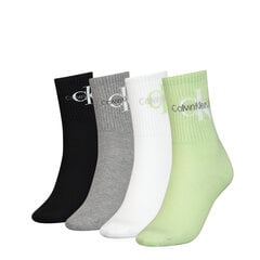Kojinės moterims Calvin Klein 48846, įvairių spalvų, 4 poros kaina ir informacija | Moteriškos kojinės | pigu.lt