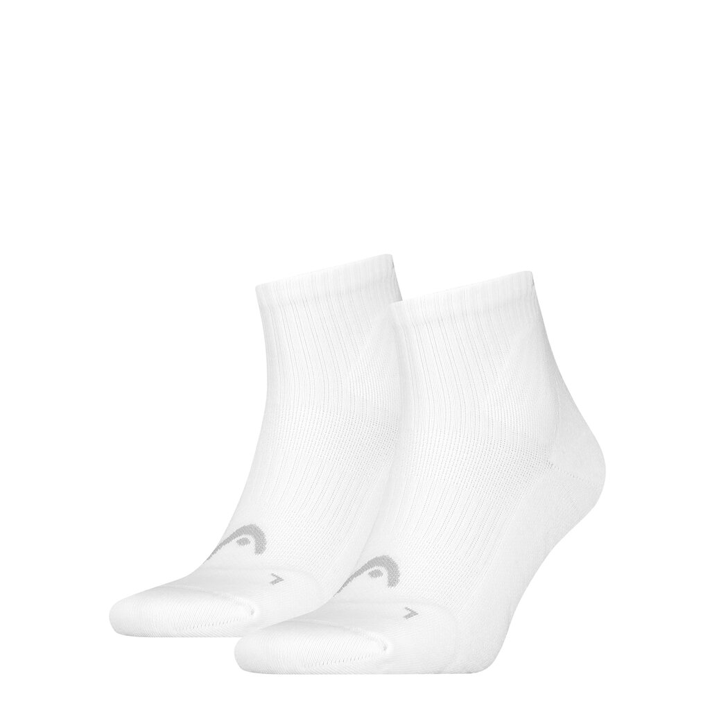 Kojinės unisex Head 48742, baltos, 2 poros kaina ir informacija | Vyriškos kojinės | pigu.lt