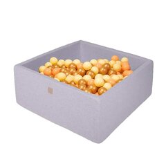 Квадратный бассейн с шариками MeowBaby® Bestseller Honey, 300шт. цена и информация | Игрушки для малышей | pigu.lt