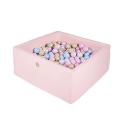 "MeowBaby®" modelis "Candy Dry Ball Pool" 300 vnt. kvadratinių paruoštų naudoti kamuoliukų rinkinys kaina ir informacija | Žaislai kūdikiams | pigu.lt