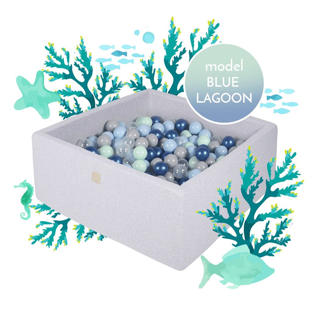 "MeowBaby®" modelis "Blue Lagoon" balionas 300 vnt. kaina ir informacija | Žaislai kūdikiams | pigu.lt