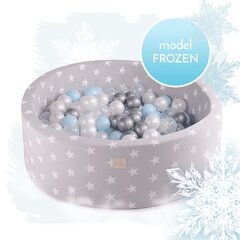 Сухой шариковый бассейн MeowBaby Frozen, 250 шт. круглый цена и информация | Игрушки для малышей | pigu.lt