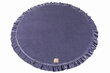"MeowBaby®" žaidimų kilimėlis Ø100 cm kūdikiui, apvalus, pilkai mėlynas kaina ir informacija | Lavinimo kilimėliai | pigu.lt