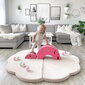 "MeowBaby®" žaidimų kilimėlis 160x160 cm Baby Cloud sulankstomas, šviesiai rožinis, šviesiai rožinis kaina ir informacija | Lavinimo kilimėliai | pigu.lt
