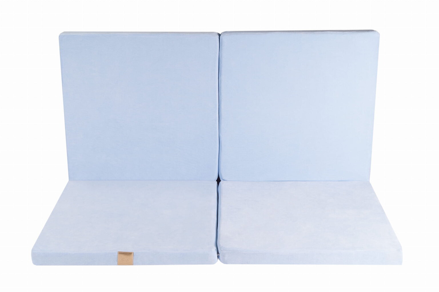 "MeowBaby®" 120x120 cm žaidimų kilimėlis kūdikiui Kvadratas sulankstomas, mėlynos spalvos kaina ir informacija | Lavinimo kilimėliai | pigu.lt