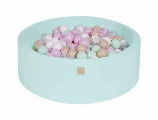 "MeowBaby®" modelis "Cupcake Dry Ball Pool" 250 vnt. apvalių kamuoliukų baseinų kaina ir informacija | Žaislai kūdikiams | pigu.lt