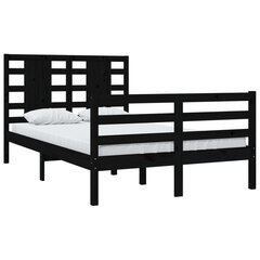 Каркас для кровати, 120x200 см, чёрный цена и информация | Кровати | pigu.lt