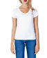 Marškinėliai moterims Calvin Klein Jeans, balti цена и информация | Marškinėliai moterims | pigu.lt