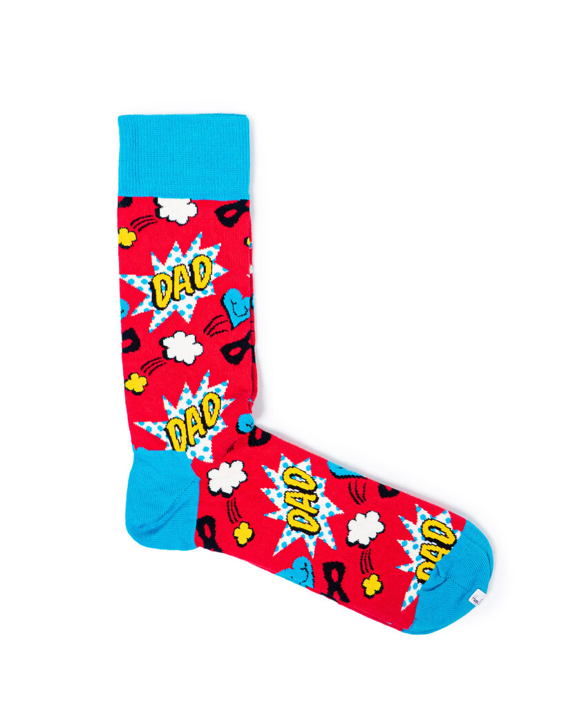 Kojinės vyrams Happy Socks, mėlynos kaina ir informacija | Vyriškos kojinės | pigu.lt