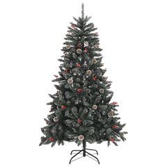 Dirbtinė kalėdų eglutė su stovu 150 cm kaina ir informacija | Eglutės, vainikai, stovai | pigu.lt