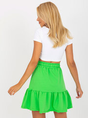 Женская зеленая юбка-свитшот цена и информация | Юбки | pigu.lt
