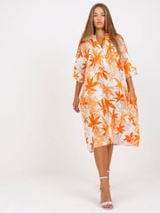 Женское оранжевое платье оверсайз цена и информация | Платья | pigu.lt