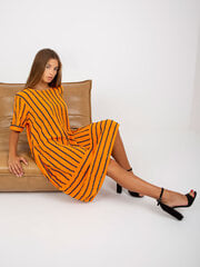 Oversize suknelė moterims, oranžinės spalvos kaina ir informacija | Suknelės | pigu.lt