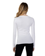 Guess marškinėliai moterims 368417, balti цена и информация | Футболка женская | pigu.lt