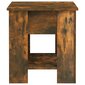 Kavos staliukas, dūminio ąžuolo, 101x49x52cm, apdirbta mediena kaina ir informacija | Kavos staliukai | pigu.lt