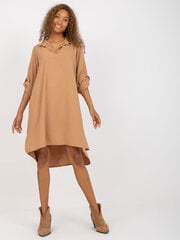 Suknelė moterims, rudos spalvos kaina ir informacija | Suknelės | pigu.lt