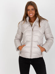 Женская светло-серая переходная куртка цена и информация | Женские куртки | pigu.lt