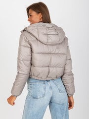 Женская серая зимняя куртка цена и информация | Женские куртки | pigu.lt