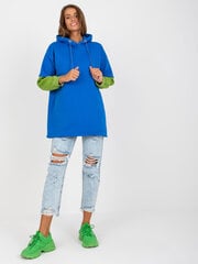 Džemperis moterims Rue Paris, mėlynas kaina ir informacija | Džemperiai moterims | pigu.lt