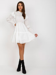 Женское черно-белое платье с принтом цена и информация | Платья | pigu.lt