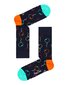 Kojinės vyrams Happy Socks, juodos, 2 vnt цена и информация | Vyriškos kojinės | pigu.lt