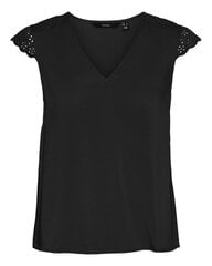 Женская футболка VMPHINE 10270480 Черный цена и информация | Футболка женская | pigu.lt