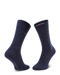 Tommy Hilfiger kojinės vyrams, mėlynos, 2 vnt цена и информация | Мужские носки | pigu.lt