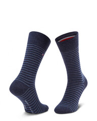 Tommy Hilfiger kojinės vyrams, mėlynos, 2 vnt kaina ir informacija | Vyriškos kojinės | pigu.lt