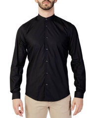 Marškiniai vyrams Antony Morato, juodi цена и информация | Мужские рубашки | pigu.lt