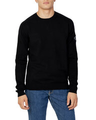 Calvin Klein Jeans Badge Waffle Mix Cn Black 560076450 цена и информация | Мужские свитера | pigu.lt