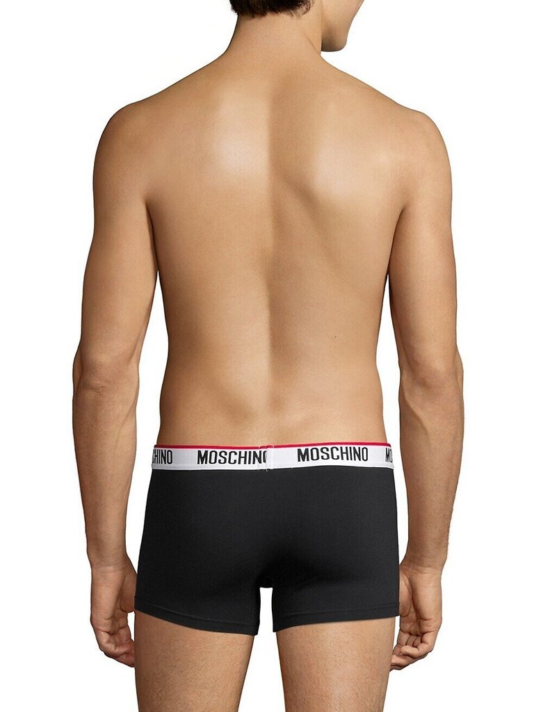 Trumpikės vyrams Moschino Underwear 364216, juodos kaina ir informacija | Trumpikės | pigu.lt