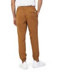 Jack&Jones kelnės vyrams 371814, rudos цена и информация | Мужские брюки FINIS | pigu.lt