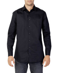 Marškiniai vyrams Selected 368192, juodi цена и информация | Мужские рубашки | pigu.lt