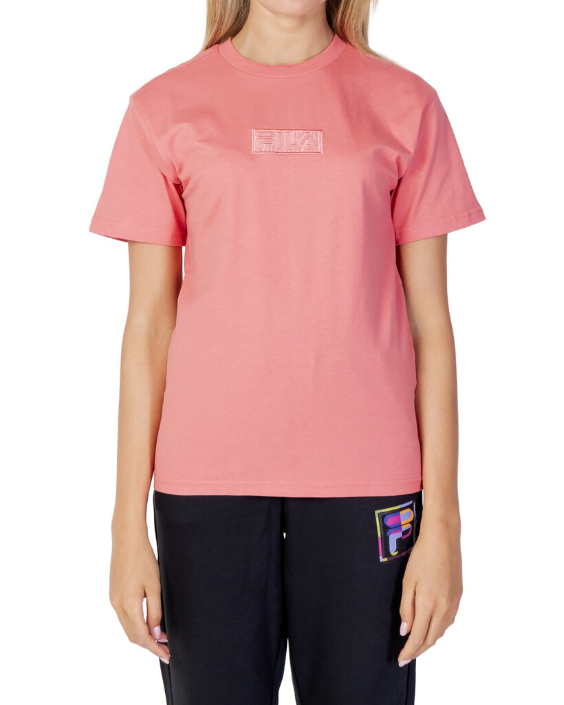Marškinėliai moterims Fila, rožiniai цена и информация | Marškinėliai moterims | pigu.lt