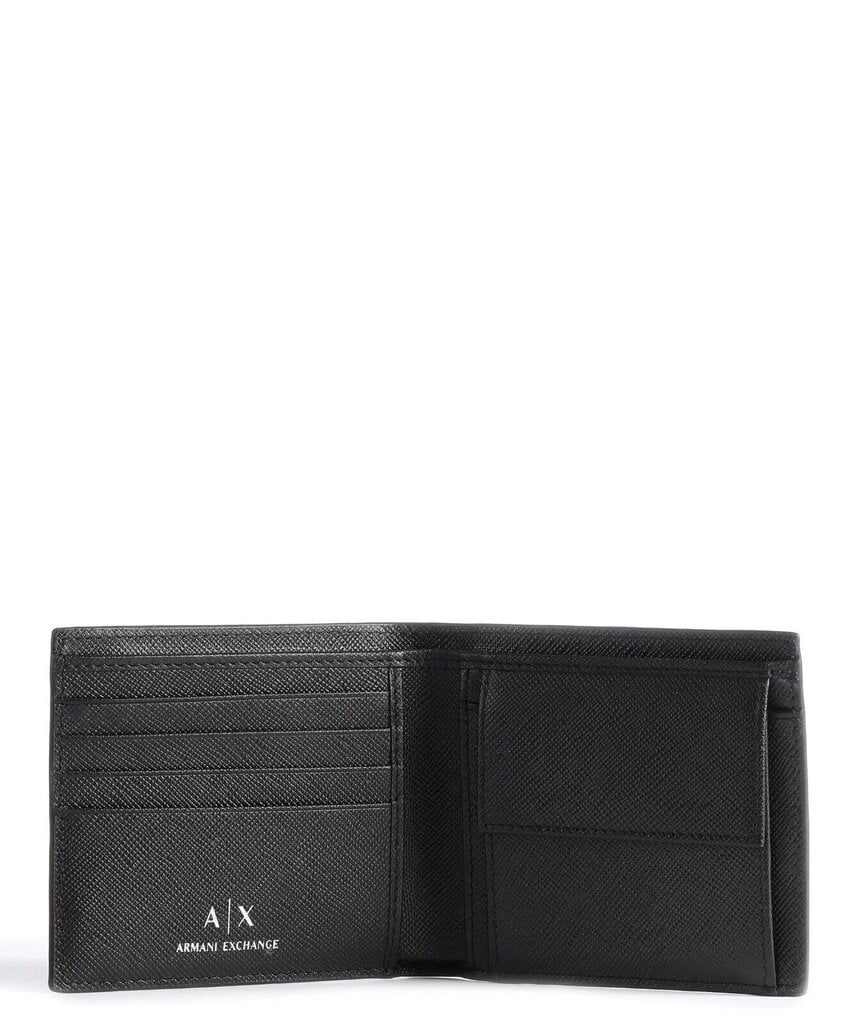 Odinė piniginė vyrams Armani Exchange 958098 CC843 00020 kaina ir informacija | Vyriškos piniginės, kortelių dėklai | pigu.lt